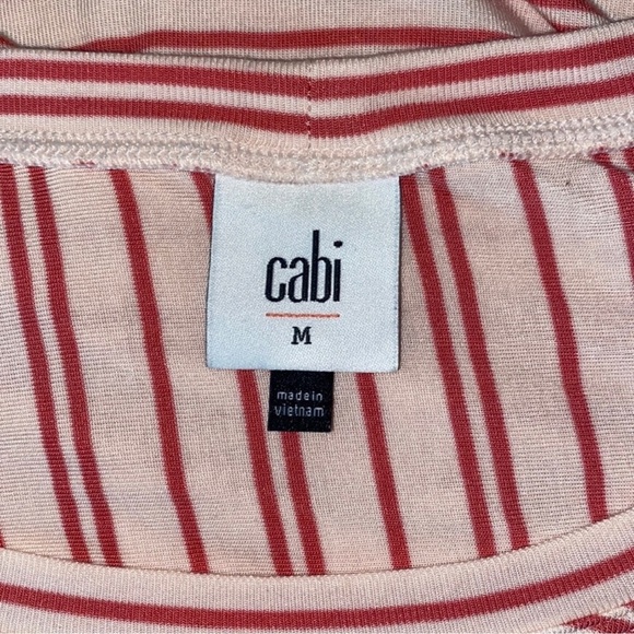 CAbi Tickled Tee Summer Stripe Top - Picture 5 of 7
